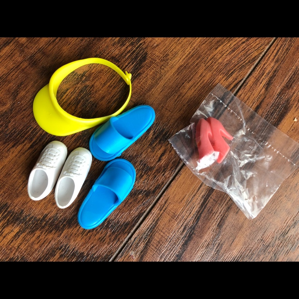 Vintage Barbie Accessories Shoes